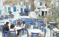 Η πλατεία στον Πύργο