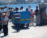 Ο λιμενάρχης Πάρου μάντρωσε τα καμάκια