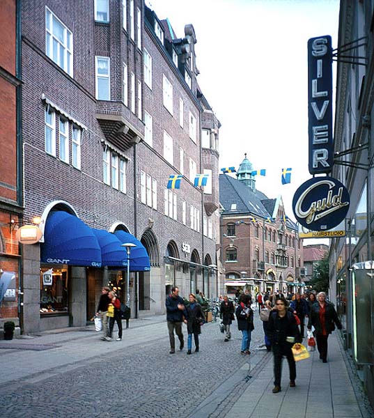 Streets in Lund, Sweden