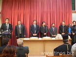 Κοπή πρωτοχρονιάτικης πίτας 2006 από το Δήμο Εξωμβούργου