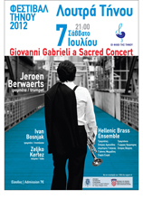Giovanni Gabrielli a Sacred Concert