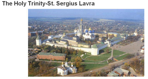 The Holy Trinity - St. sergius Lavra